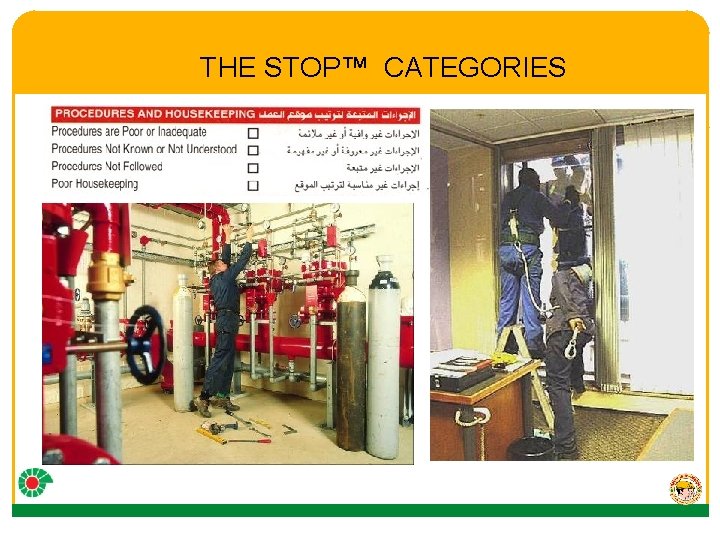 THE STOP™ CATEGORIES 