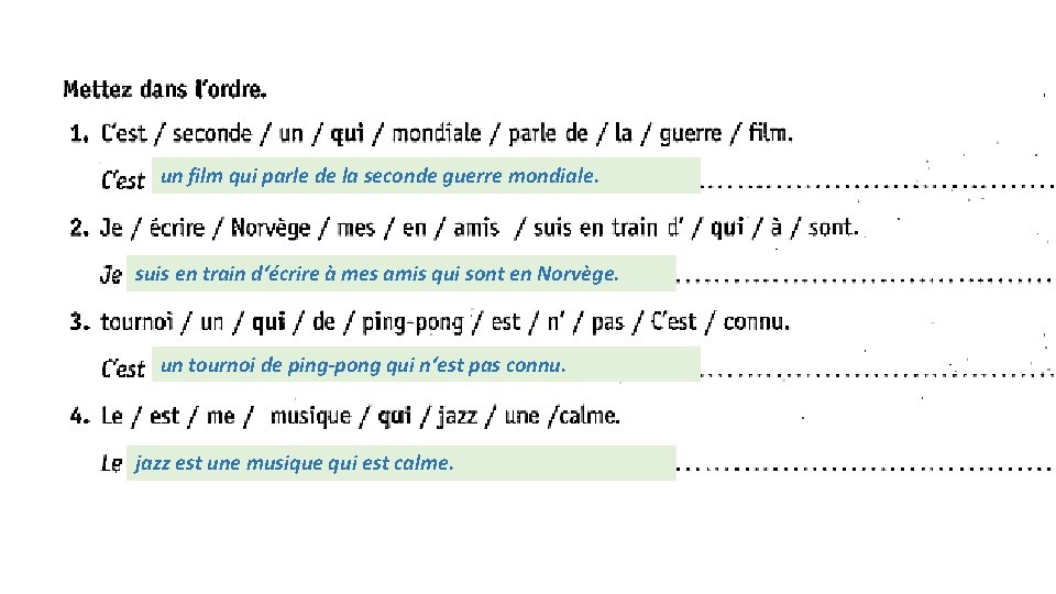 un film qui parle de la seconde guerre mondiale. suis en train d‘écrire à un film qui parle de la seconde guerre mondiale. suis en train d‘écrire à