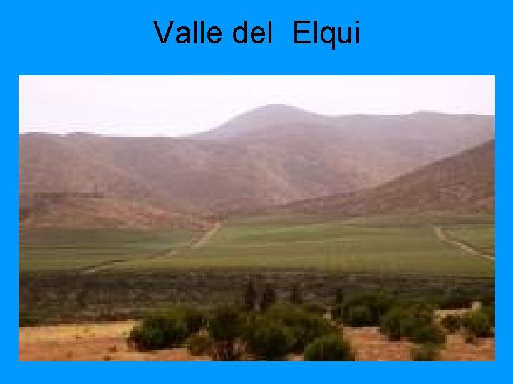 Valle del Elqui 