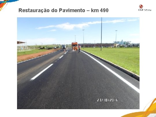 Restauração do Pavimento – km 490 