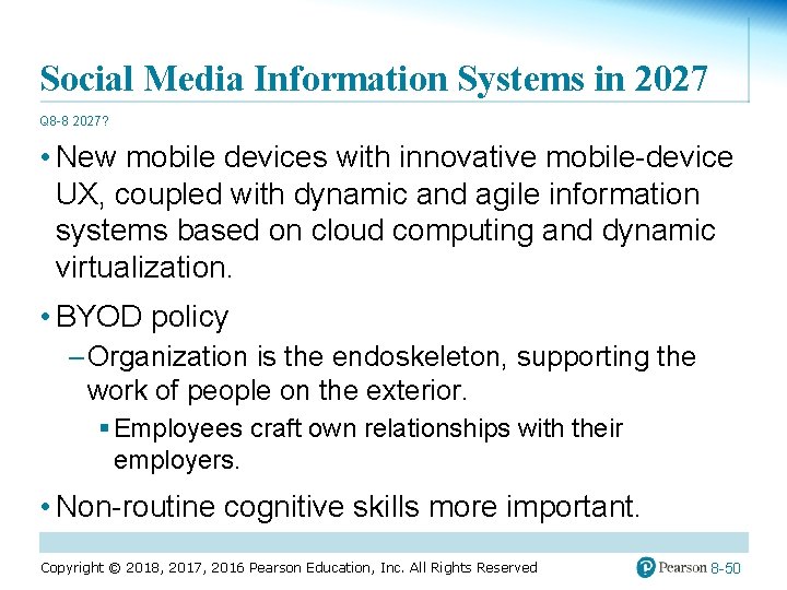 Social Media Information Systems in 2027 Q 8 -8 2027? • New mobile devices