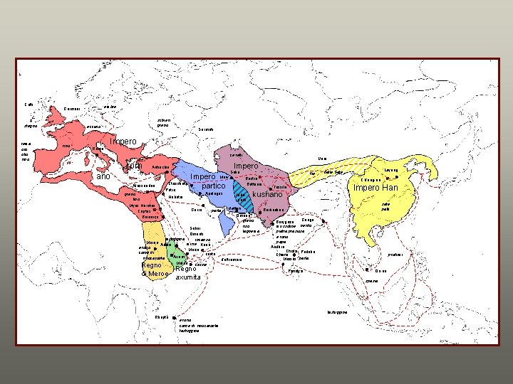 Celti stagno rame oro olio vino ambra Germani schiavi grano acciaio vino Roma Sarmati