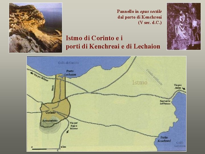 Pannello in opus sectile dal porto di Kenchreai (V sec. d. C. ) Istmo