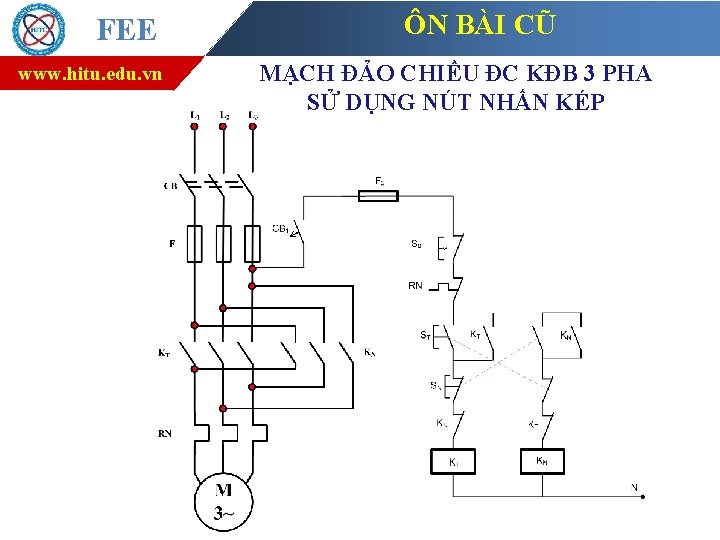 FEE www. hitu. edu. vn ÔN BÀI CŨ MẠCH ĐẢO CHIỀU ĐC KĐB 3