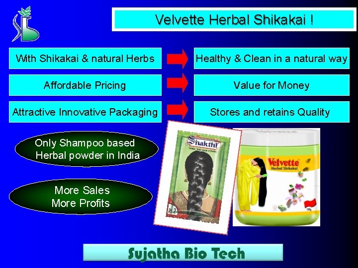 Velvette Herbal Shikakai ! With Shikakai & natural Herbs Healthy & Clean in a