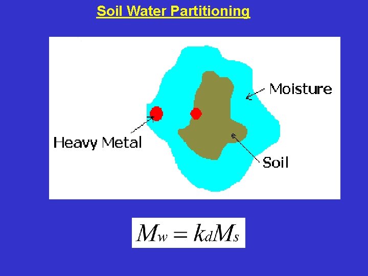 Soil Water Partitioning 