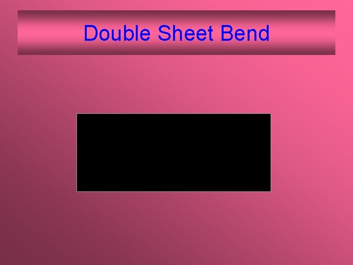 Double Sheet Bend 
