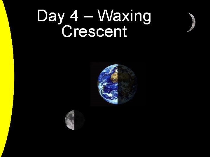 Day 4 – Waxing Crescent 