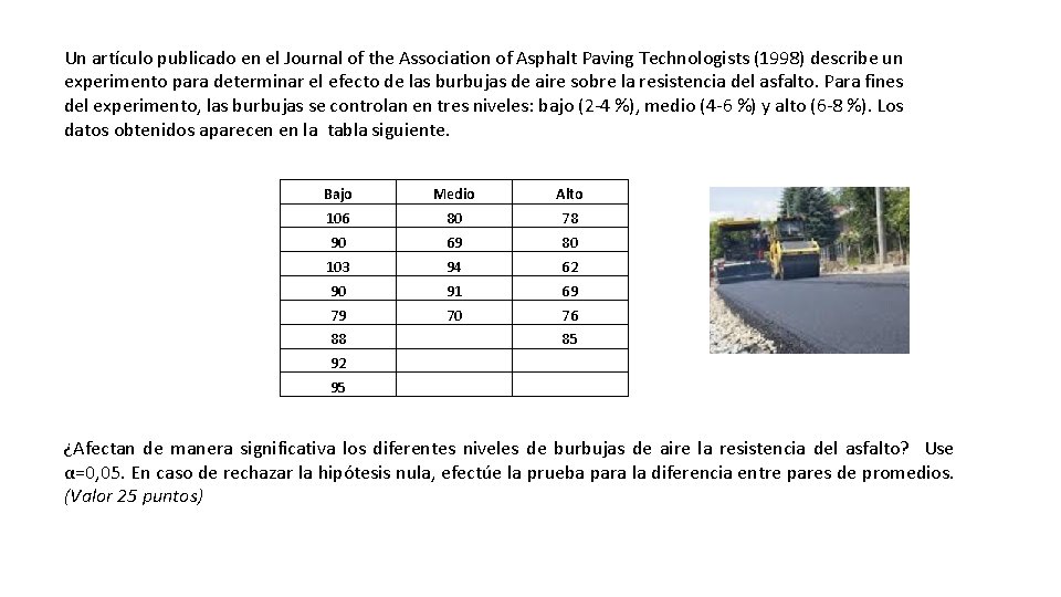 Un artículo publicado en el Journal of the Association of Asphalt Paving Technologists (1998)