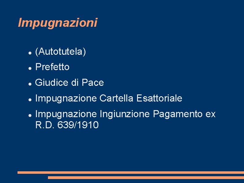 Impugnazioni (Autotutela) Prefetto Giudice di Pace Impugnazione Cartella Esattoriale Impugnazione Ingiunzione Pagamento ex R. Impugnazioni (Autotutela) Prefetto Giudice di Pace Impugnazione Cartella Esattoriale Impugnazione Ingiunzione Pagamento ex R.