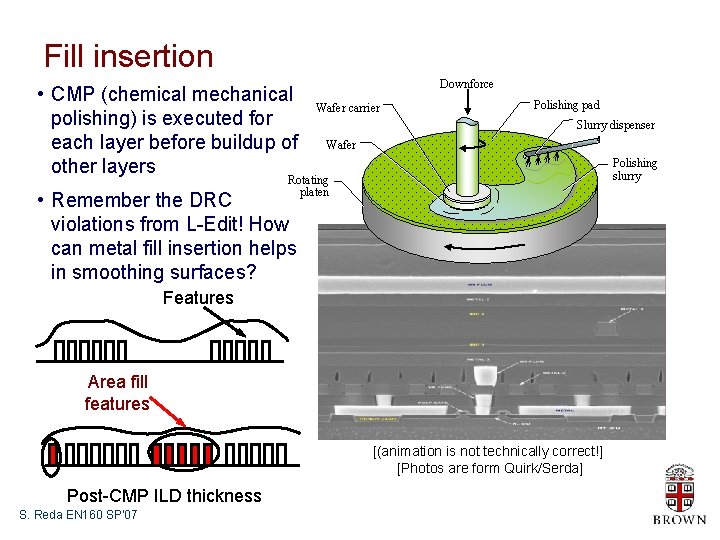 Fill insertion • CMP (chemical mechanical polishing) is executed for each layer before buildup