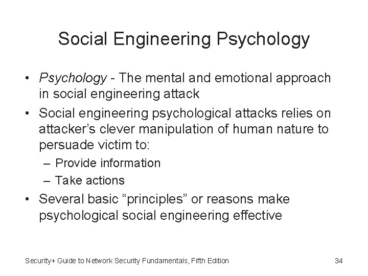 Social Engineering Psychology • Psychology - The mental and emotional approach in social engineering