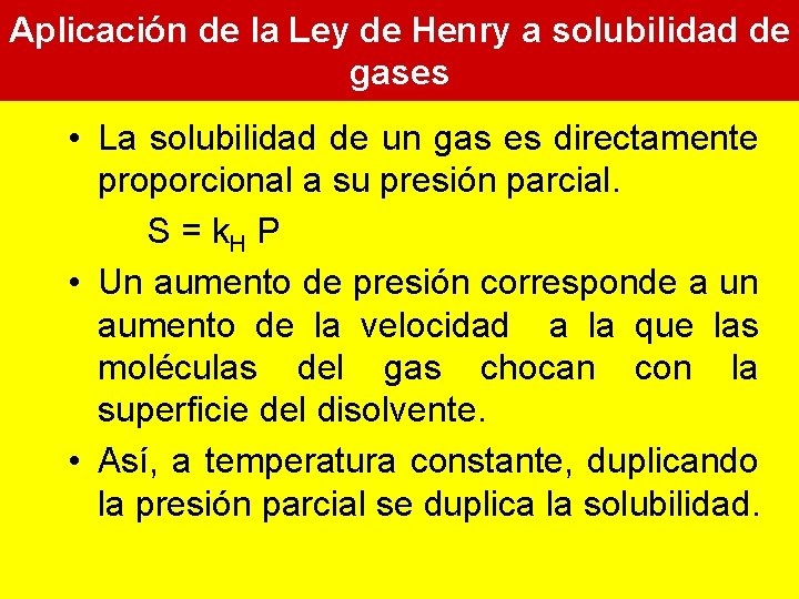 TERMODINMICA DE DISOLUCIONES GASEOSAS 1 Potencial qumico de