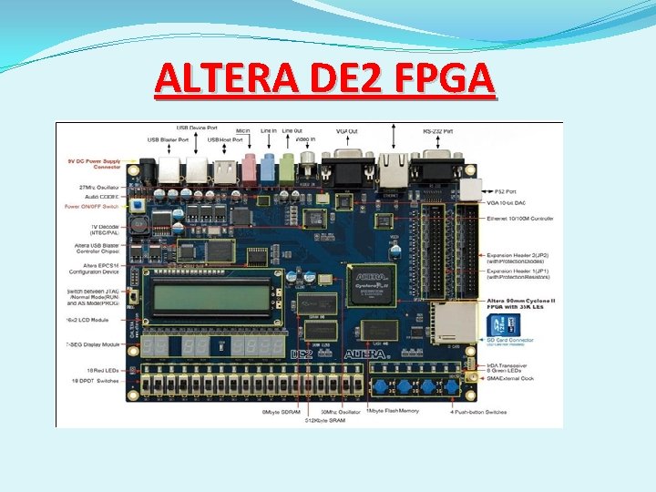 ALTERA DE 2 FPGA 