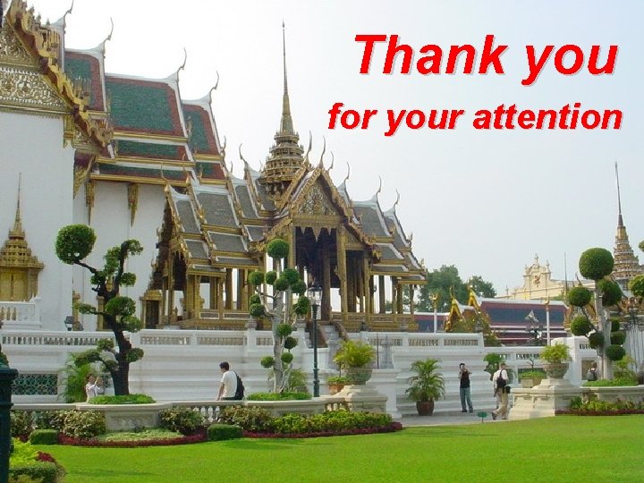 Thank you for your attention 