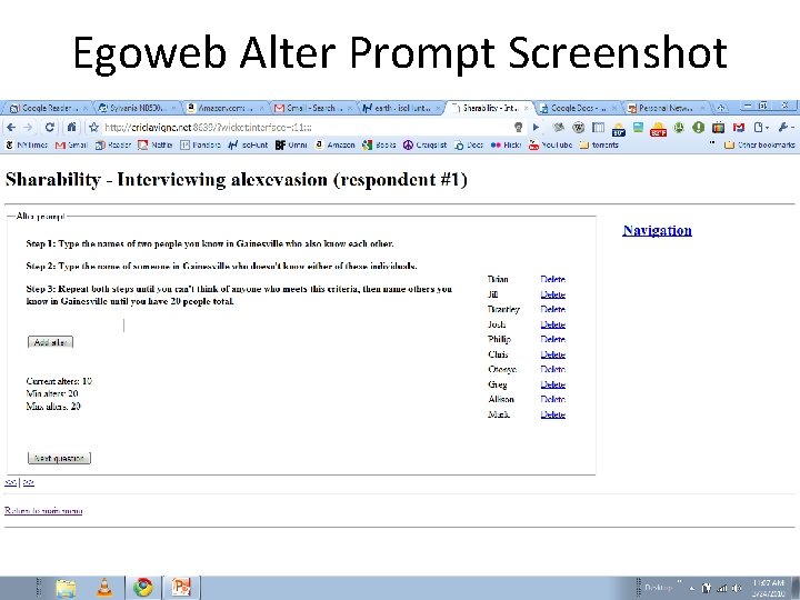 Egoweb Alter Prompt Screenshot 
