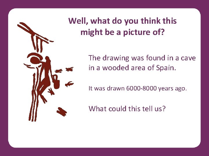 Well, what do you think this might be a picture of? The drawing was