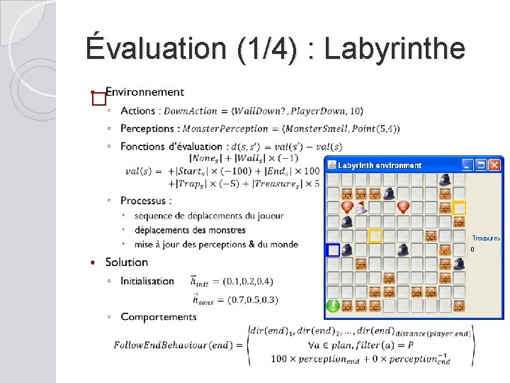 Évaluation (1/4) : Labyrinthe � 