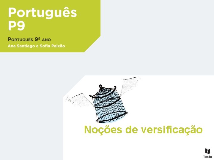 Noções de versificação 