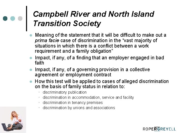 Campbell River and North Island Transition Society l l Meaning of the statement that