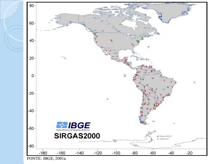 Elementos da Cartografia: Sistemas Geodésicos de referência 10 