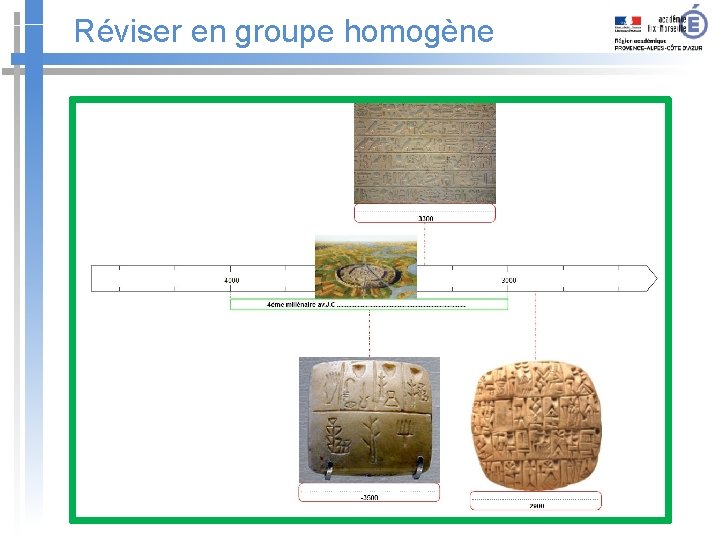 Réviser en groupe homogène 