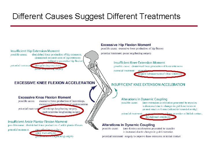 Different Causes Suggest Different Treatments 