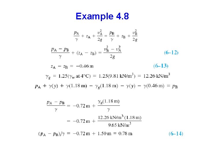 Example 4. 8 