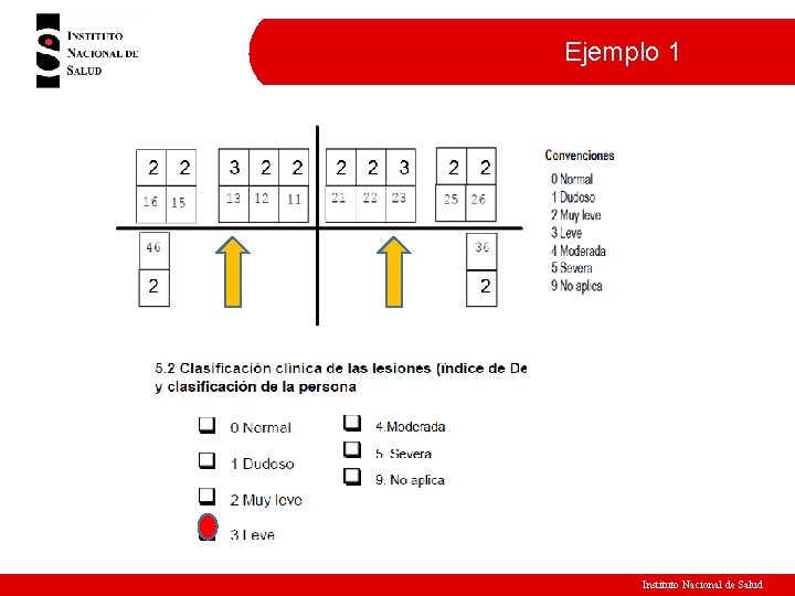 Ejemplo 1 Instituto Nacional de Salud 