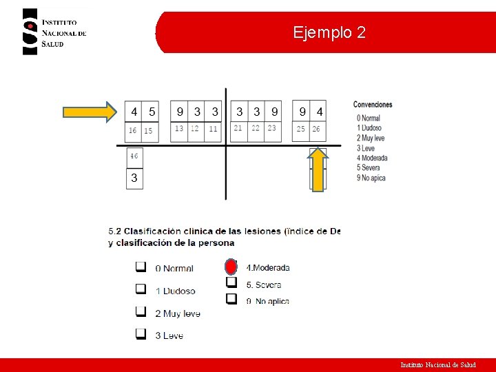 Ejemplo 2 Instituto Nacional de Salud 