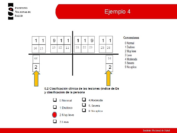 Ejemplo 4 Instituto Nacional de Salud 