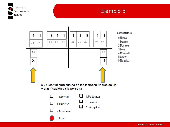 Ejemplo 5 Instituto Nacional de Salud 