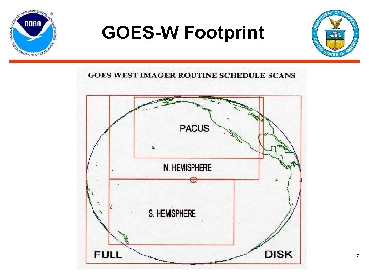 GOES-W Footprint 7 