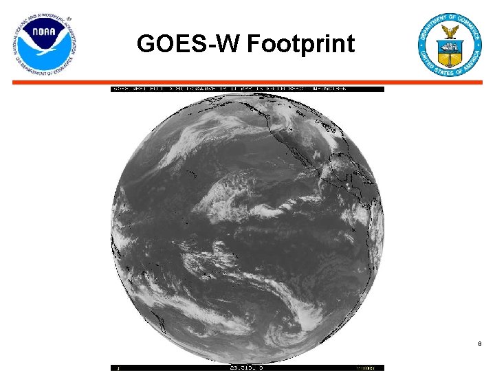 GOES-W Footprint 8 