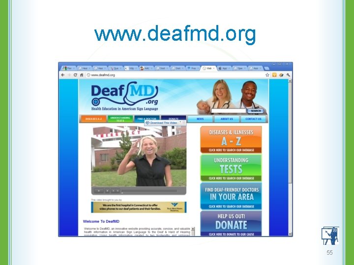 www. deafmd. org 55 