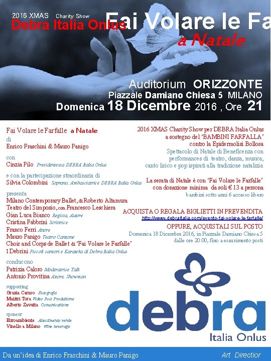 2016 XMAS Charity Show Fai le Fa Fai Volare le Fa a Natale Charity