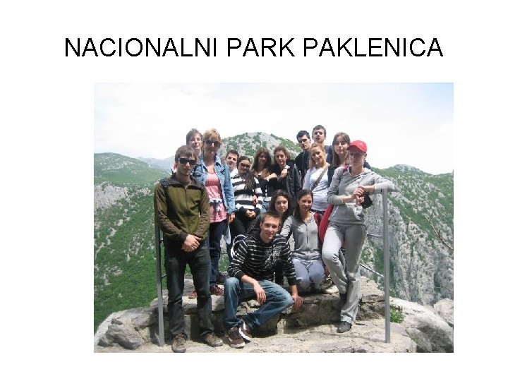 NACIONALNI PARK PAKLENICA 