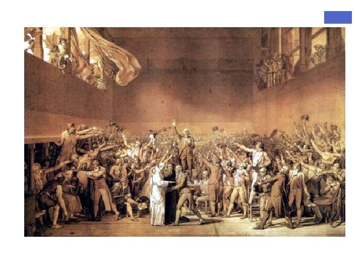 The Tennis Court Oath by Jacques Louis David 