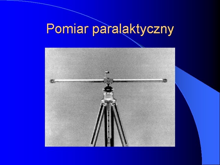 Pomiar paralaktyczny 