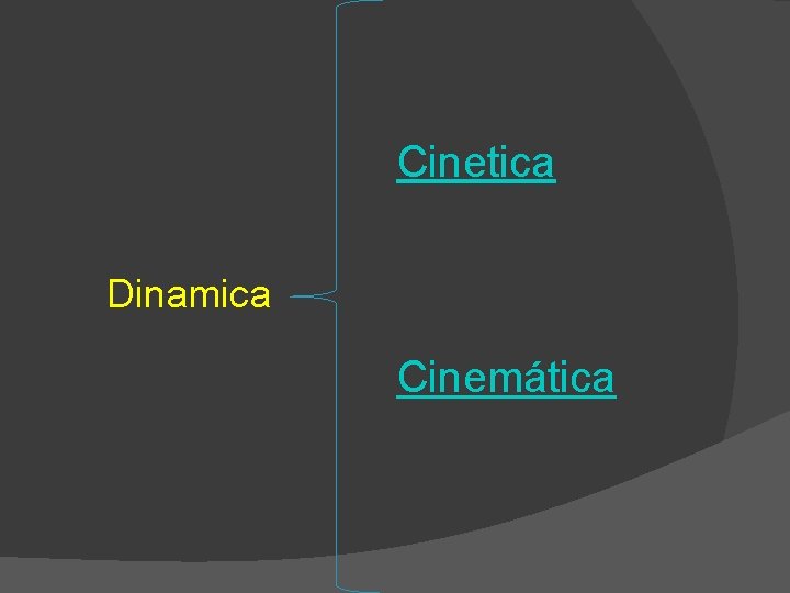 Cinetica Dinamica Cinemática 