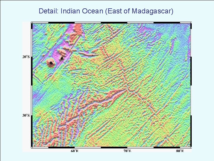 Detail: Indian Ocean (East of Madagascar) 