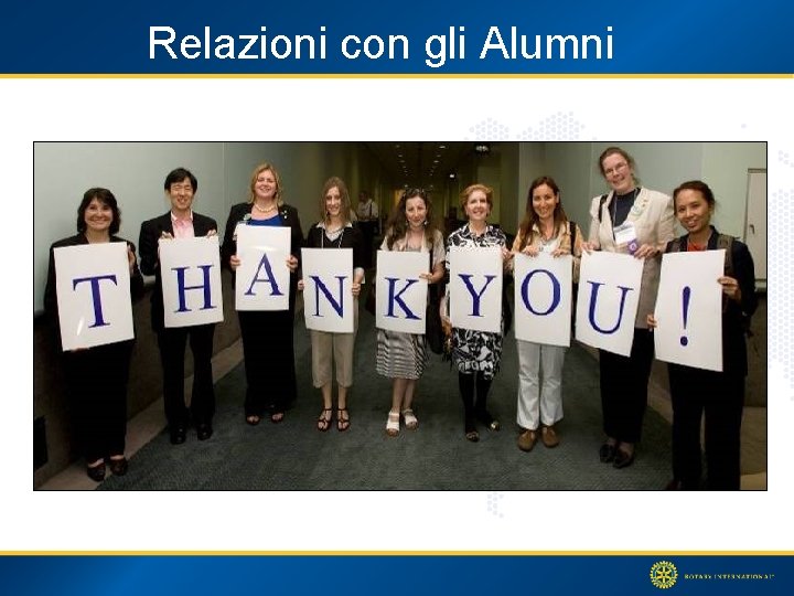 Relazioni con gli Alumni 