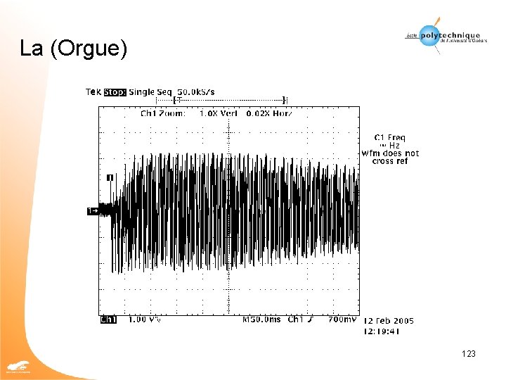 La (Orgue) 123 