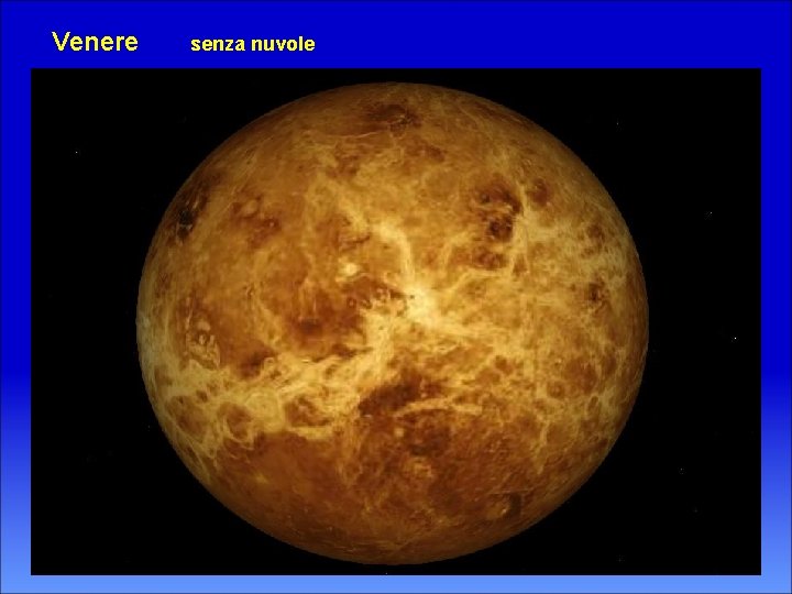 Venere senza nuvole 