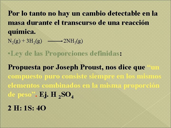 Por lo tanto no hay un cambio detectable en la masa durante el transcurso