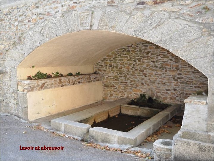 Lavoir et abreuvoir 