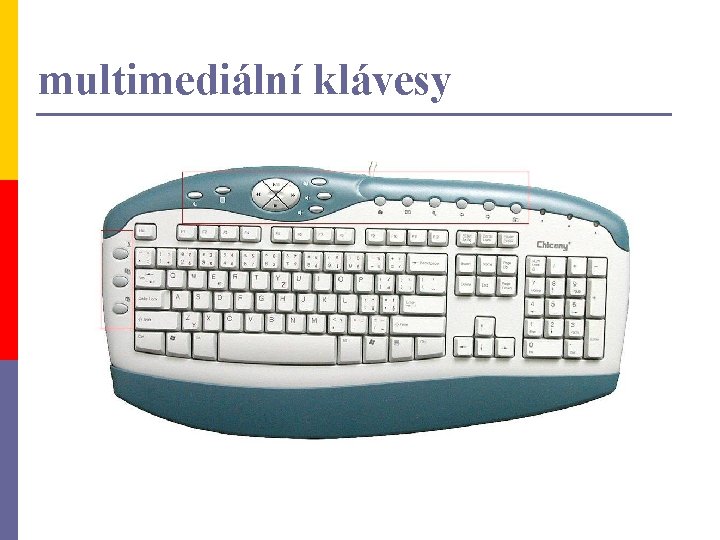 multimediální klávesy 
