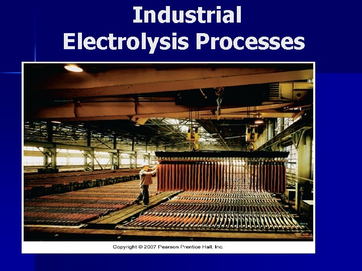 Industrial Electrolysis Processes 