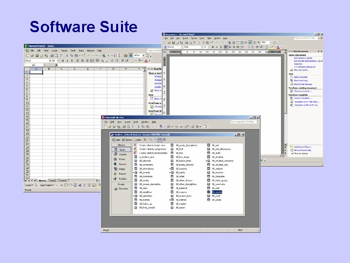 Software Suite 