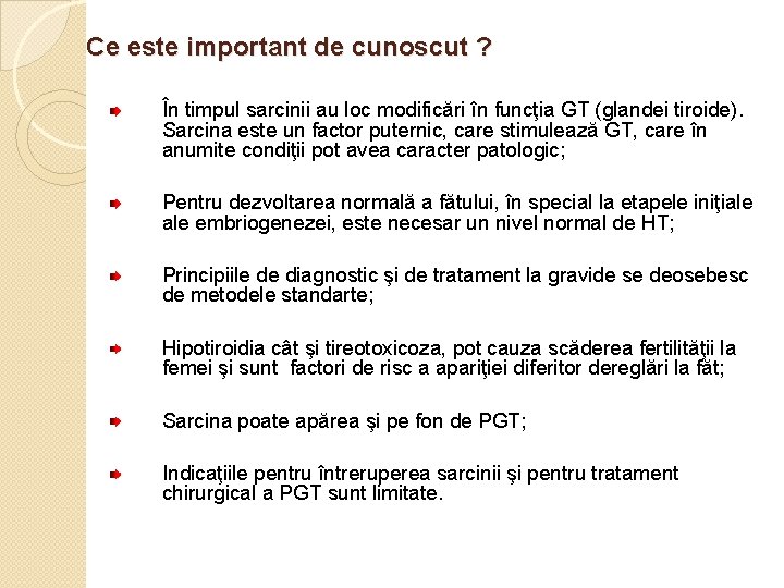 Ce este important de cunoscut ? În timpul sarcinii au loc modificări în funcţia